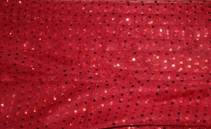 मंडप बाज़ार Fabric drape 12 feet long x 4.5 Feet width, For Stage Décor_Red Tikli