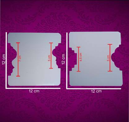 Souland POP Farma (Frame) Moulding Die Ceiling Panel and Best Design Hylum Pack of 2