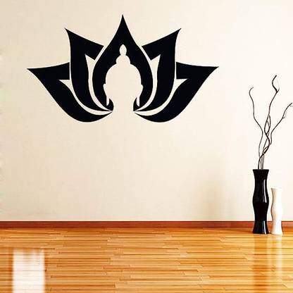 Crafts World LOTUS BUDHHA WALL ART