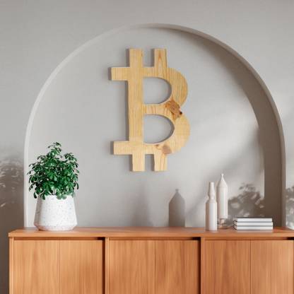 Netjoymetacraft Bitcoin Wall Art
