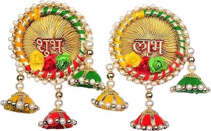 navaash shubh labh door wall hanging toran diwali decoration item for home