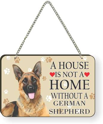 Printjas A house is not a home without a German shepherd