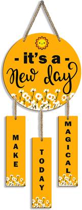 Suveharts Good Day wall hanging decorative items |wall decor items|Office Decor - 0020