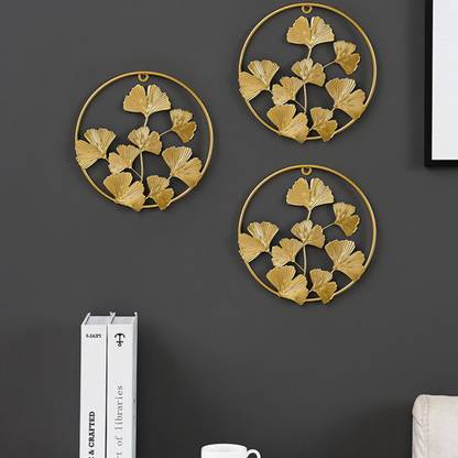 Urban Hamlet GINKGO LEAF RING SET OF THREE