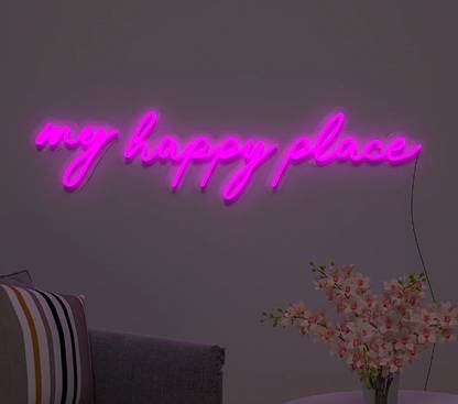GetGoods Neon Light My Happy place