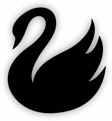 GK Design SWAN Wall Decoration MDF laser cutout for home & office