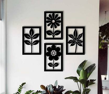 kumawatcraft KC FLOWERS SET OF 4 Pack of 4