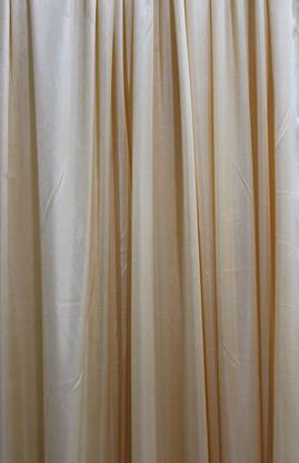 Mandap Bazaar Fabric drape 15 feet long x 4.5 width, For Stage Décor_ Cream