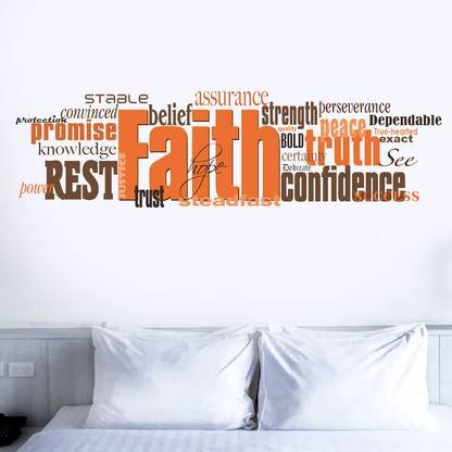 WALLPIK Faith - Inspiration - Positive - Move Forward - Wallsticker - WP269