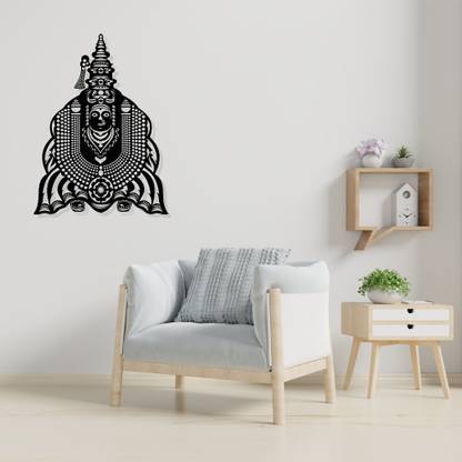 Artrooms Tulja Bhavani Metal Wall Art - Wall Decoration | Wall Hanging (19x25 inch)