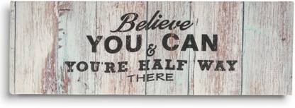 Inkdotpot Stretched Canvas Quotes Rustic Wall Art Sign-Farmhouse Wall Art Décor-6x17 Inch