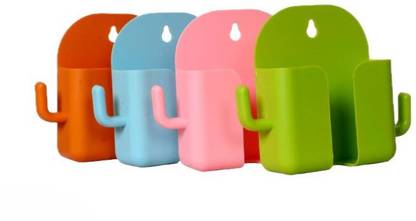 Shiv Rudra 4 Pcs Multi-Function Wall Holder Set Remote Control and Phone Mobile Phone