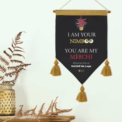 Indigifts Valentine's Day Triangular scroll 10X14'' Gift_S-SCRPMBG01TR41-LOV22009