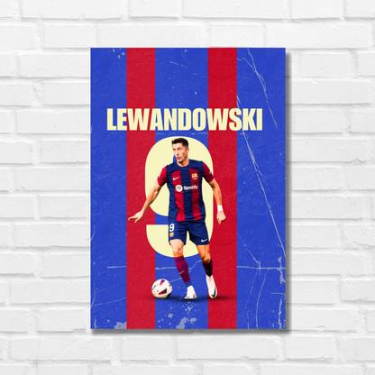 Good Hope Lewandowski FootBall Player Artwork Poster