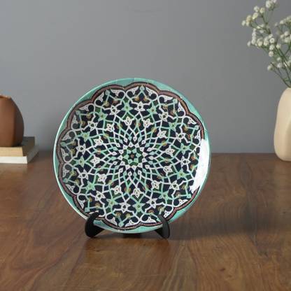 THE DECOR MART Moroccan Art Wall Plate