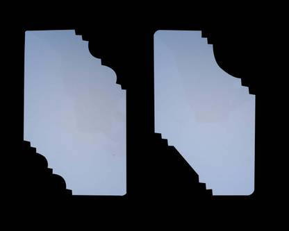 Souland POP Farma (Frame) Moulding Die Ceiling Opaque Panel and Best Design Pack of 2
