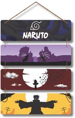 Art Monk Naruto Wooden Wall Hanging Item