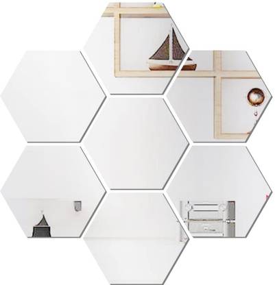 wolkwogg Self Adhesive Mirror Wall Stickers