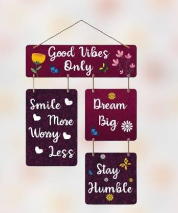 BNB COLLECTION Wooden Religious Name Plate