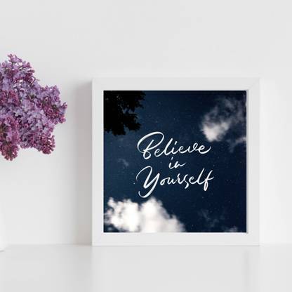 Nazareekh Motivational Typography - Believe