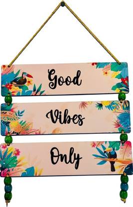 BookYourGift Good Vibes Only Wall Hanging