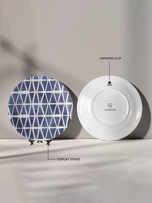 nestroots Bohemian Blueprint Wall Plate