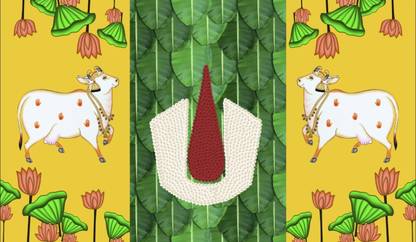 TOOFANIMARUTI FESTIVE BACKDROP 5'*8'