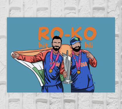 Good Hope Rohit - kohli(Ro-ko) Poster Artwork