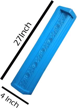 Souland POP Farma Moulding Traditional Design Gulabwali Cornice 27x4 Inch Blue