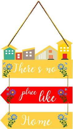 PVL There's no place like Home Designer Stylish Trendy wall hanger for Home Décor