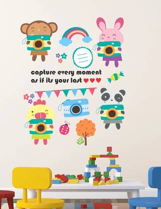 WALLDECORS CAPTURE EVERY MOMENT IF ITS YOUR LAST QUOTE WITH CAMERAS DECORATION WALLSTICKER