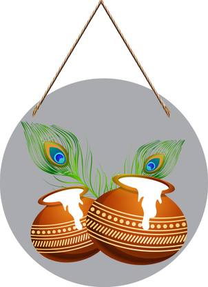 Khatu Crafts Krishna Makhan Wall Hanging
