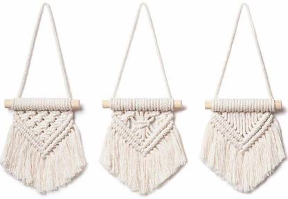 PRIAL Mini Macrame Wall Hanging Pack of 3
