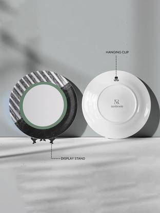 nestroots Intertwined Lines Wall Plate