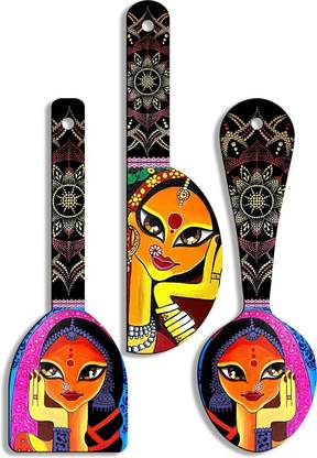 Suveharts Wooden Wall Hangings | Home Decor Items | Home Decoration Items - Spoon-0011