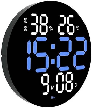 WUNDERVOX Senior Cetizen Silent Digital Wall Clock