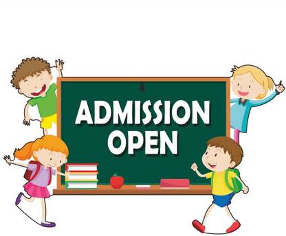 WISSEN Wall Decor Cutout for kids- Admission Open -Learning through Fun design
