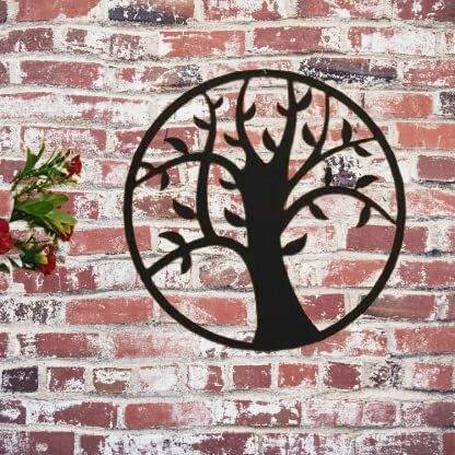 STASH HOUSE Wooden Tree Wall Hanging for Wall Decor, Home Decor