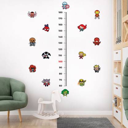 WALLPIK Avengers - Height Chart - Measurement - Kids - Wallsticker - WP422