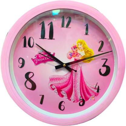 FLIPINC Designer Cartoon Character Wall Clock 12 inches for kids room