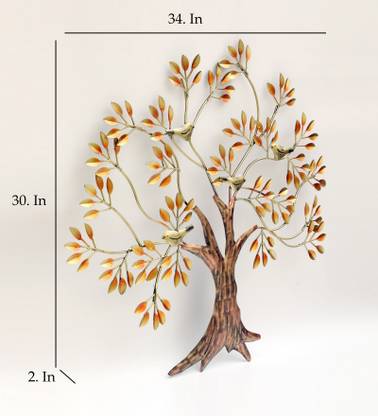 Flipkart SmartBuy W-Dani Bird Tree Wall Décor