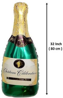 Om Sales Printed Champagne foil balloon