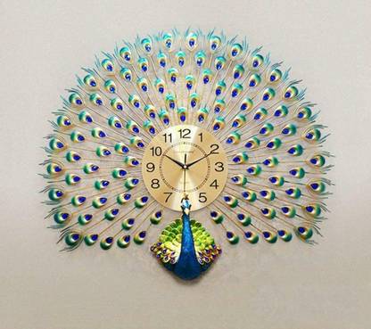 Impala creation Peacock Design wall clock