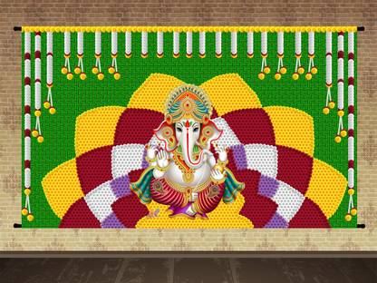 CLASSYPRINT backdrop decoration cloth,Size (5x8) feet