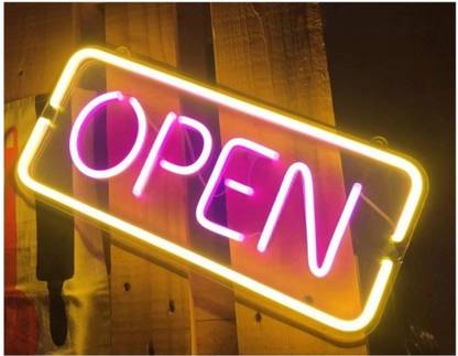 vaeps Open Neon light Board shop, Restaurant, Hotal, Bar