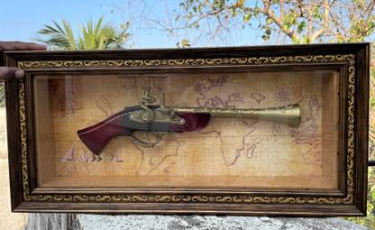 ANMOL CREATION Vintage Gun (22.5x 3 x 10.5)