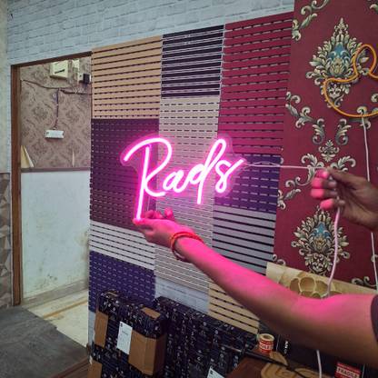 Eurotex Custom Name Neon Sign 4 Letters