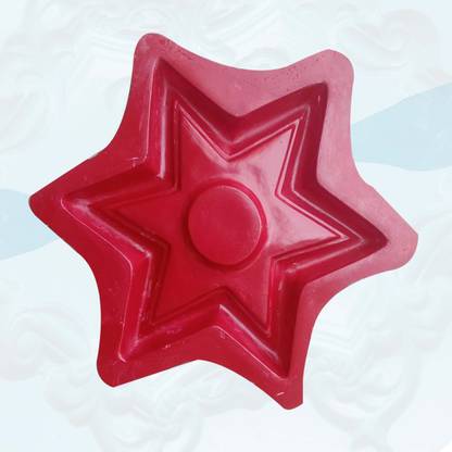 Souland POP Farma Moulding Traditional Design Consil Star 12 Inch Red