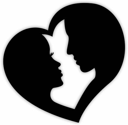 GK Design COUPLE Wall Decoration MDF laser cutout for home & office