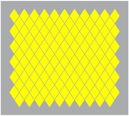 decalbazaar Rhombus Shape Pattern